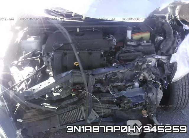 3N1AB7AP0HY345259 фото 2