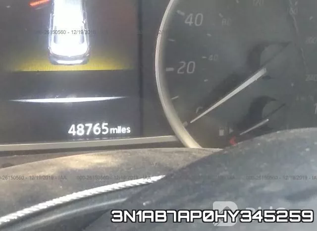 3N1AB7AP0HY345259 фото 7