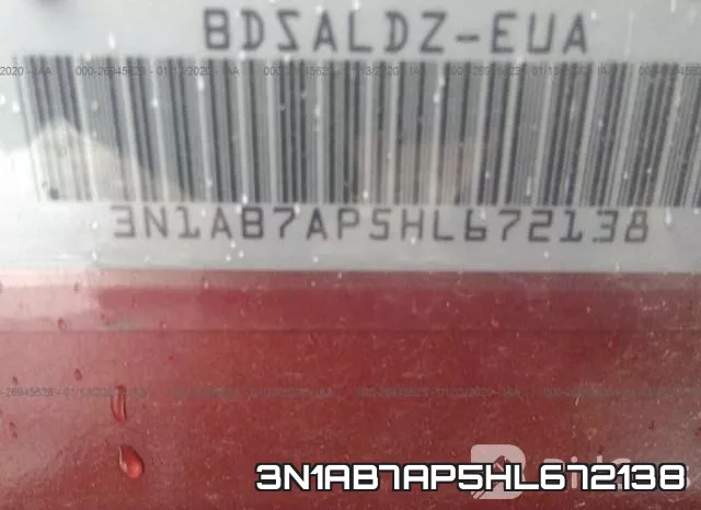 3N1AB7AP5HL672138 фото 8