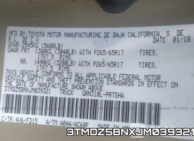 3TMDZ5BNXJM039321 фото 5