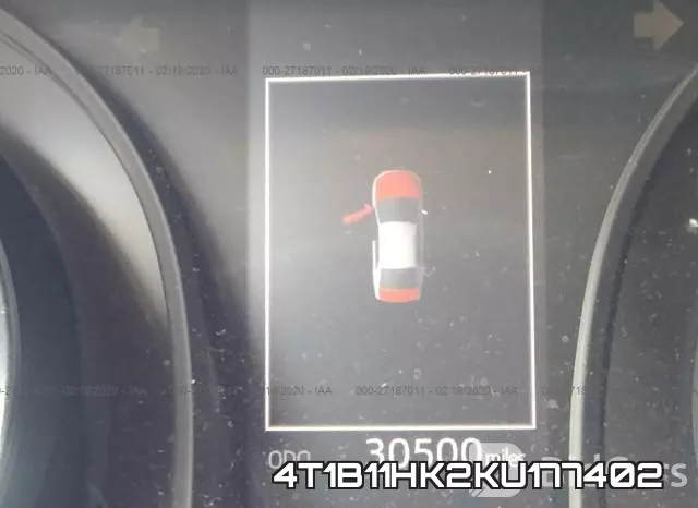 4T1B11HK2KU177402 фото 5