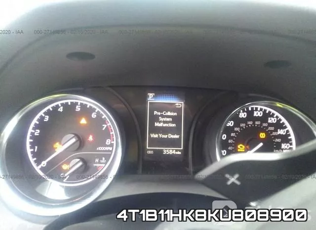 4T1B11HK8KU808900 фото 7