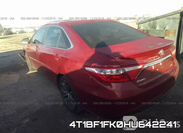 4T1BF1FK0HU642241 фото 3