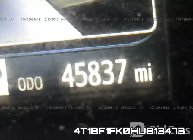 4T1BF1FK0HU813473 фото 8