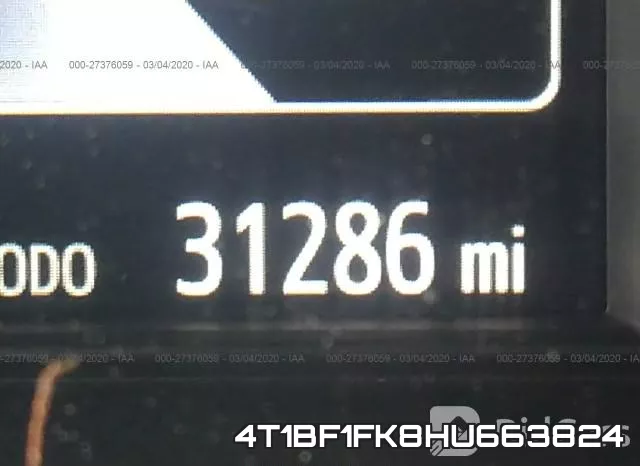 4T1BF1FK8HU663824 фото 3