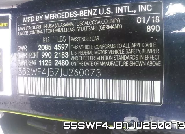 55SWF4JB7JU260073 фото 4