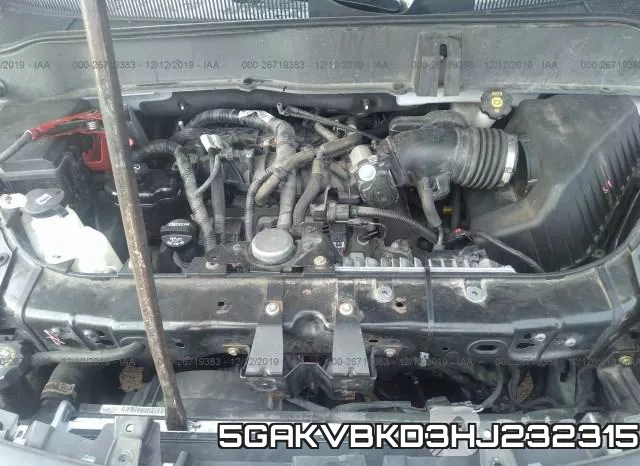 5GAKVBKD3HJ232315 фото 2