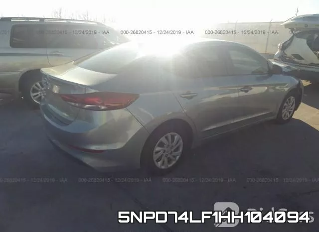 5NPD74LF1HH104094 фото 2