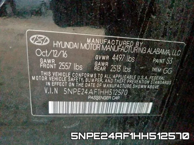 5NPE24AF1HH512570 фото 2