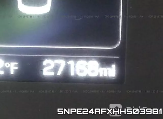 5NPE24AFXHH503981 фото 3