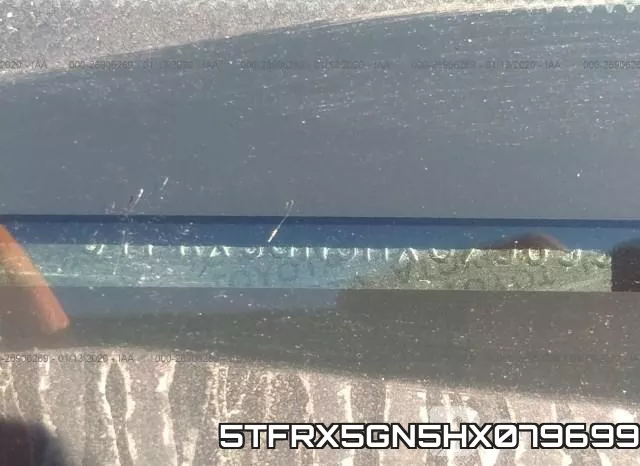 5TFRX5GN5HX079699 фото 5