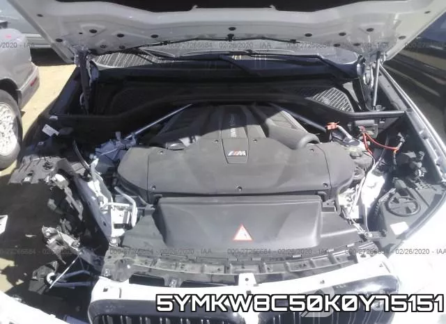 5YMKW8C50K0Y75151 фото 2