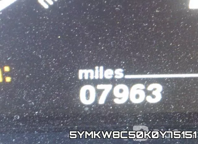 5YMKW8C50K0Y75151 фото 6