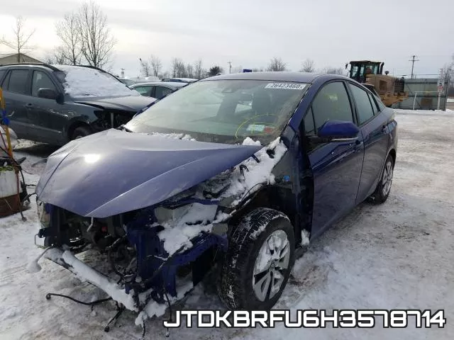 JTDKBRFU6H3578714 фото 2