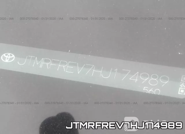 JTMRFREV7HJ174989 фото 10