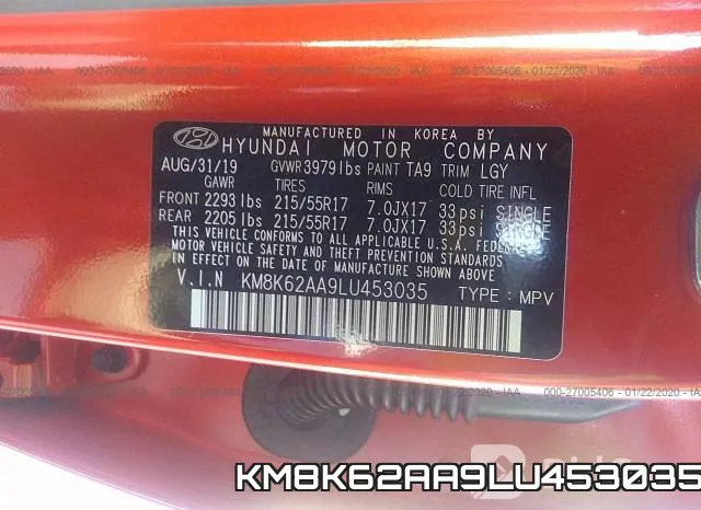 KM8K62AA9LU453035 фото 8