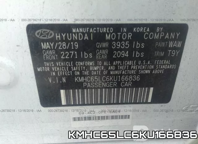 KMHC65LC6KU166836 фото 8