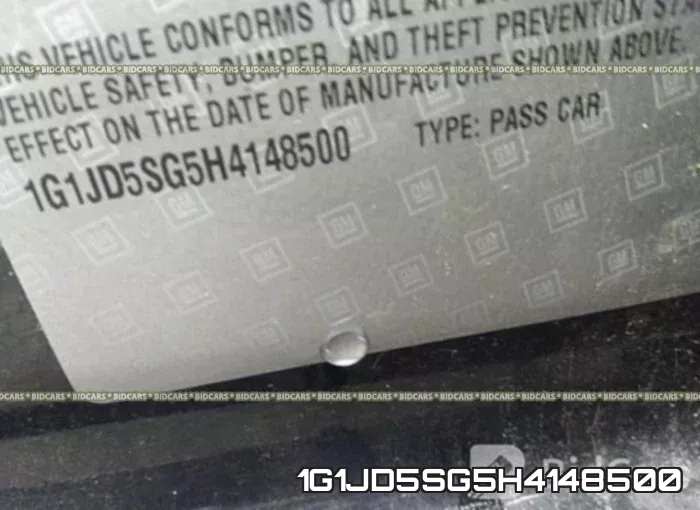 1G1JD5SG5H4148500 фото 10