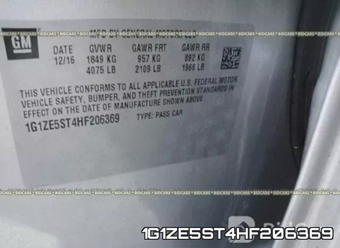 1G1ZE5ST4HF206369 фото 10