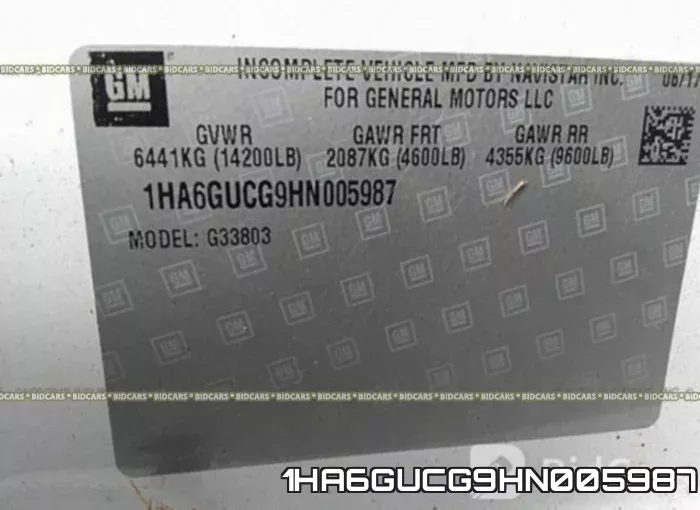 1HA6GUCG9HN005987 фото 10