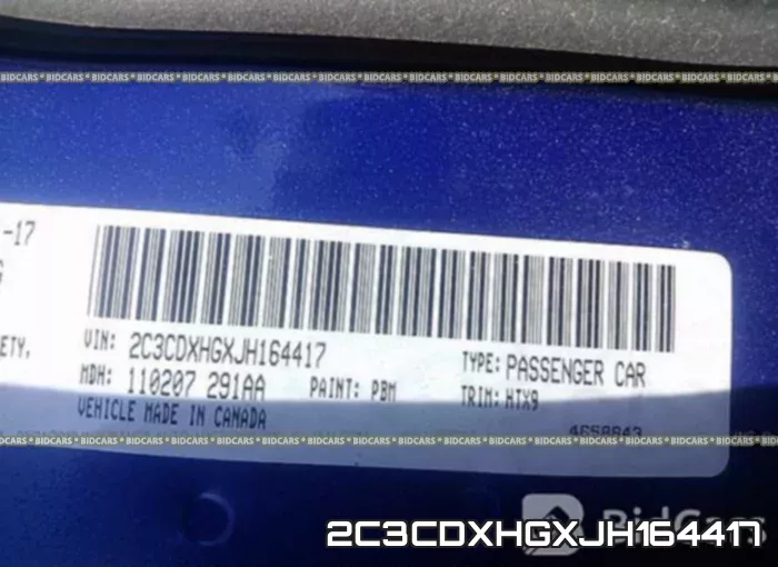 2C3CDXHGXJH164417 фото 10