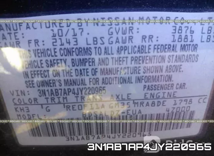 3N1AB7AP4JY220965 фото 10