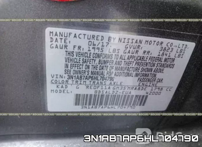3N1AB7AP6HL704790 фото 10