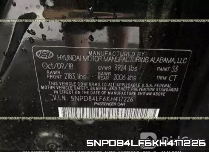5NPD84LF6KH417226 фото 2