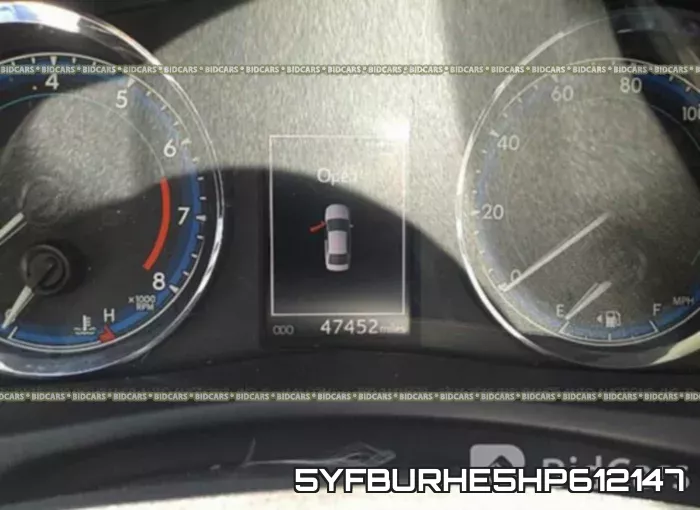 5YFBURHE5HP612147 фото 8