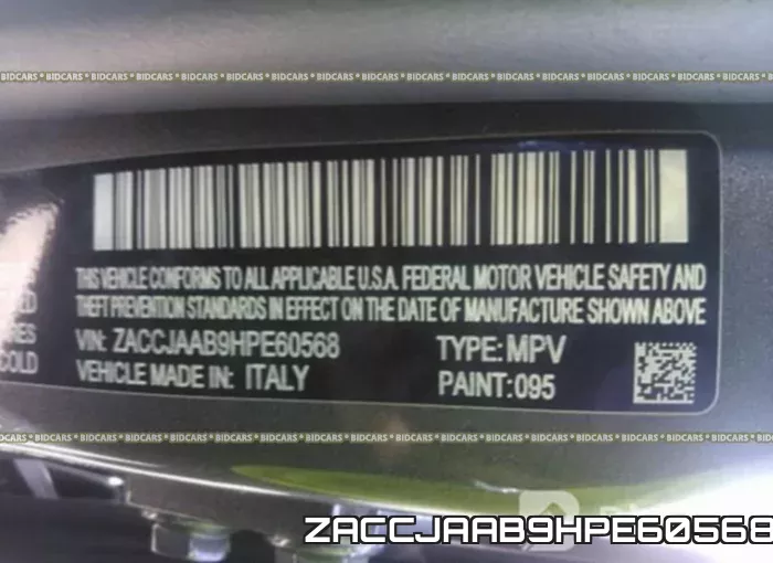 ZACCJAAB9HPE60568 фото 10