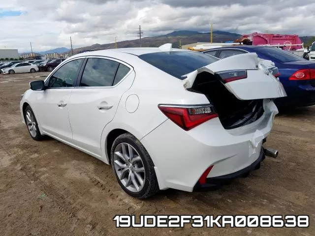 19UDE2F31KA008638 фото 4