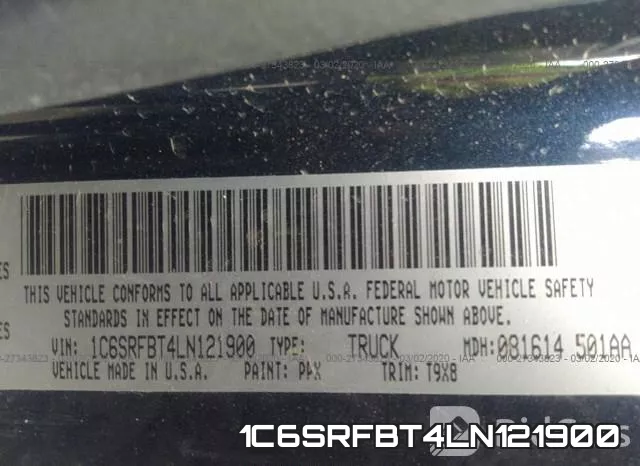 1C6SRFBT4LN121900 фото 5