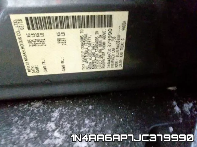 1N4AA6AP7JC379990 фото 2