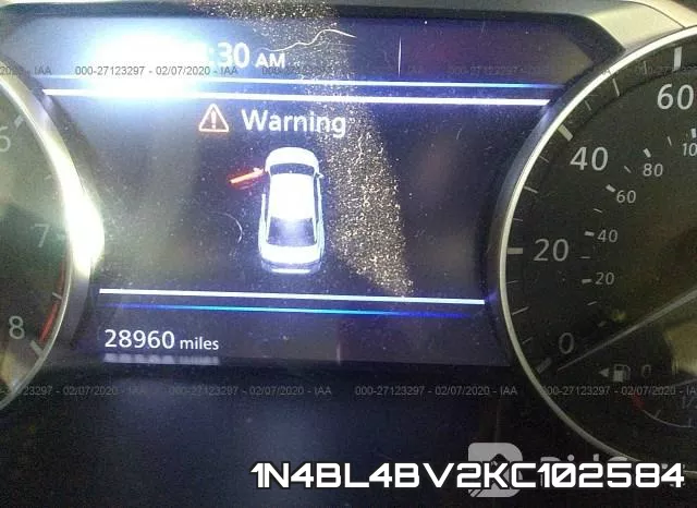 1N4BL4BV2KC102584 фото 5
