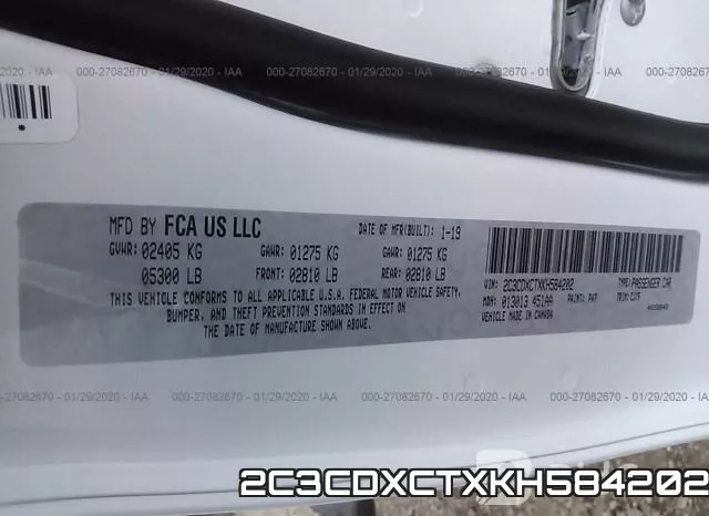 2C3CDXCTXKH584202 фото 9