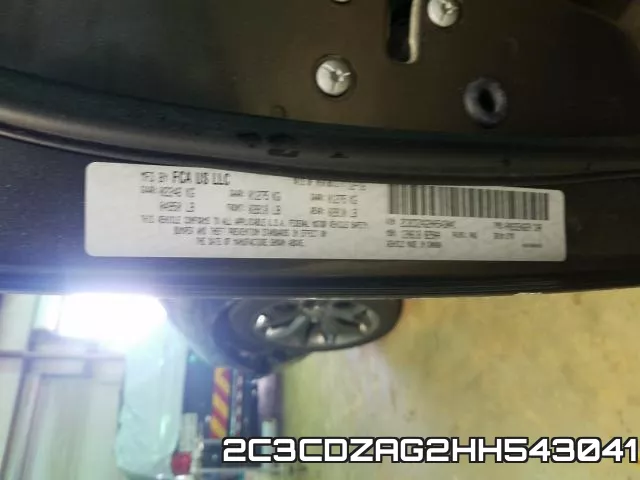 2C3CDZAG2HH543041 фото 2