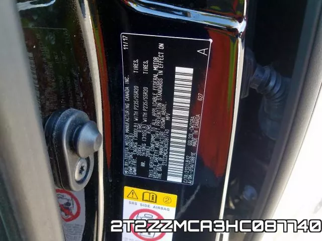 2T2ZZMCA3HC087740 фото 2