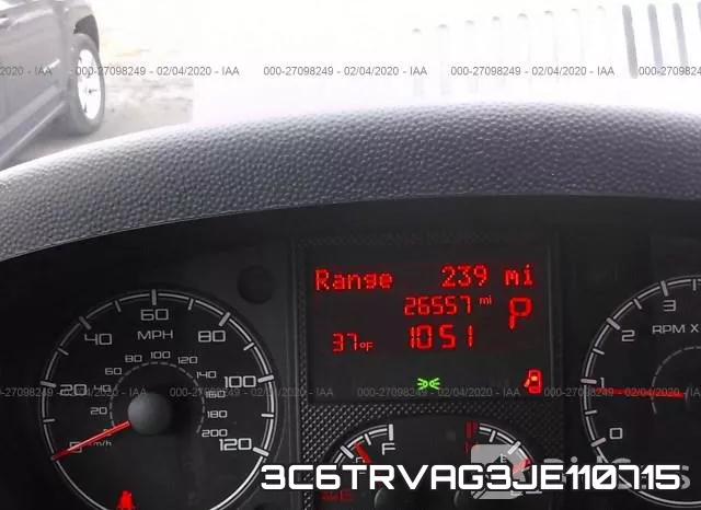 3C6TRVAG3JE110715 фото 8