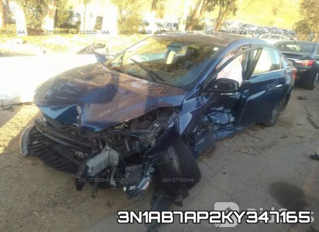 3N1AB7AP2KY347165 фото 3