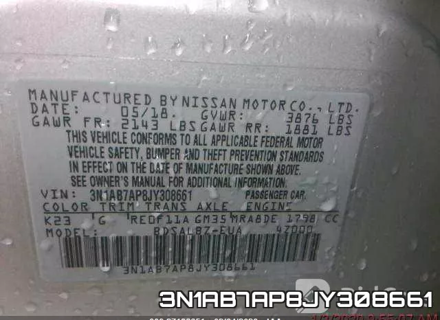 3N1AB7AP8JY308661 фото 9