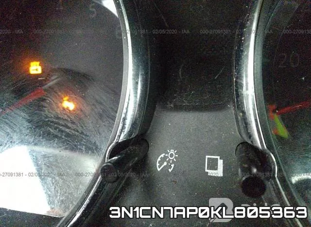 3N1CN7AP0KL805363 фото 5