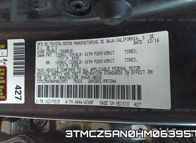 3TMCZ5AN0HM063957 фото 7