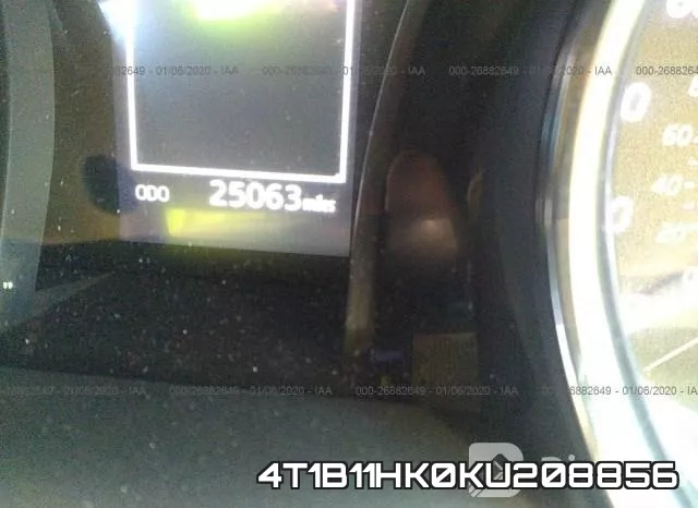4T1B11HK0KU208856 фото 4