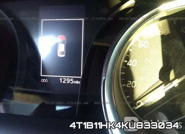 4T1B11HK4KU833034 фото 7