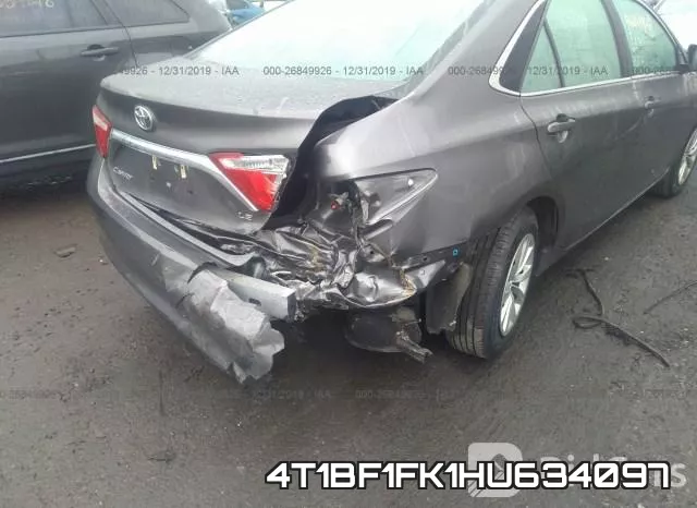 4T1BF1FK1HU634097 фото 5