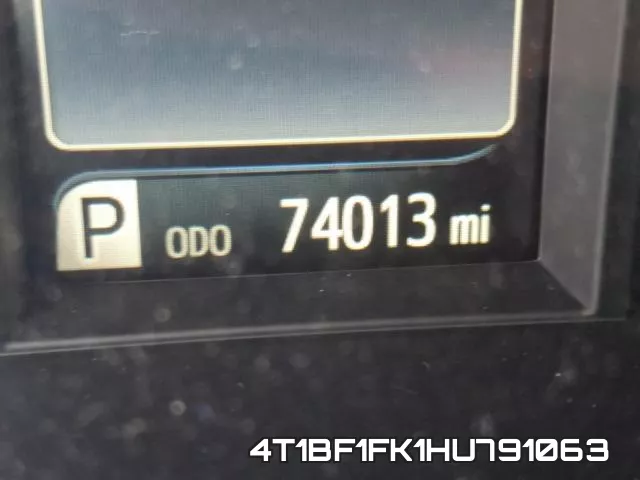 4T1BF1FK1HU791063 фото 6