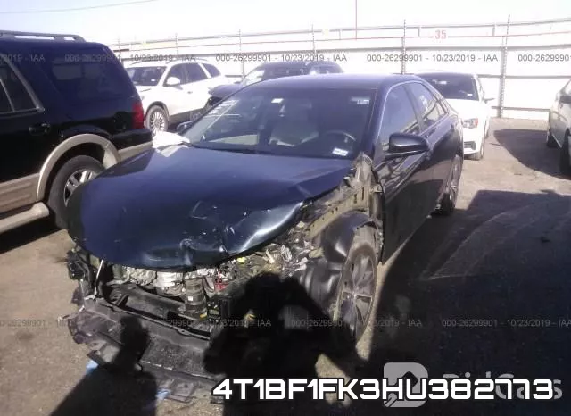 4T1BF1FK3HU382773 фото 2