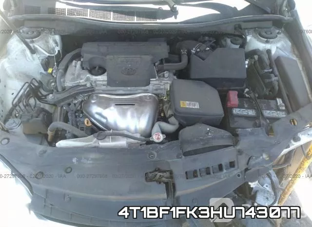 4T1BF1FK3HU743077 фото 2