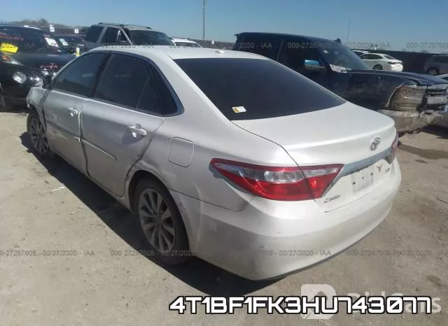 4T1BF1FK3HU743077 фото 3