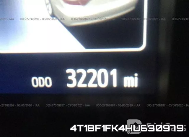 4T1BF1FK4HU630979 фото 8
